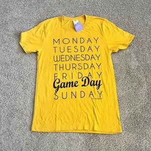 NWT Pink Armadillos Game Day Tee